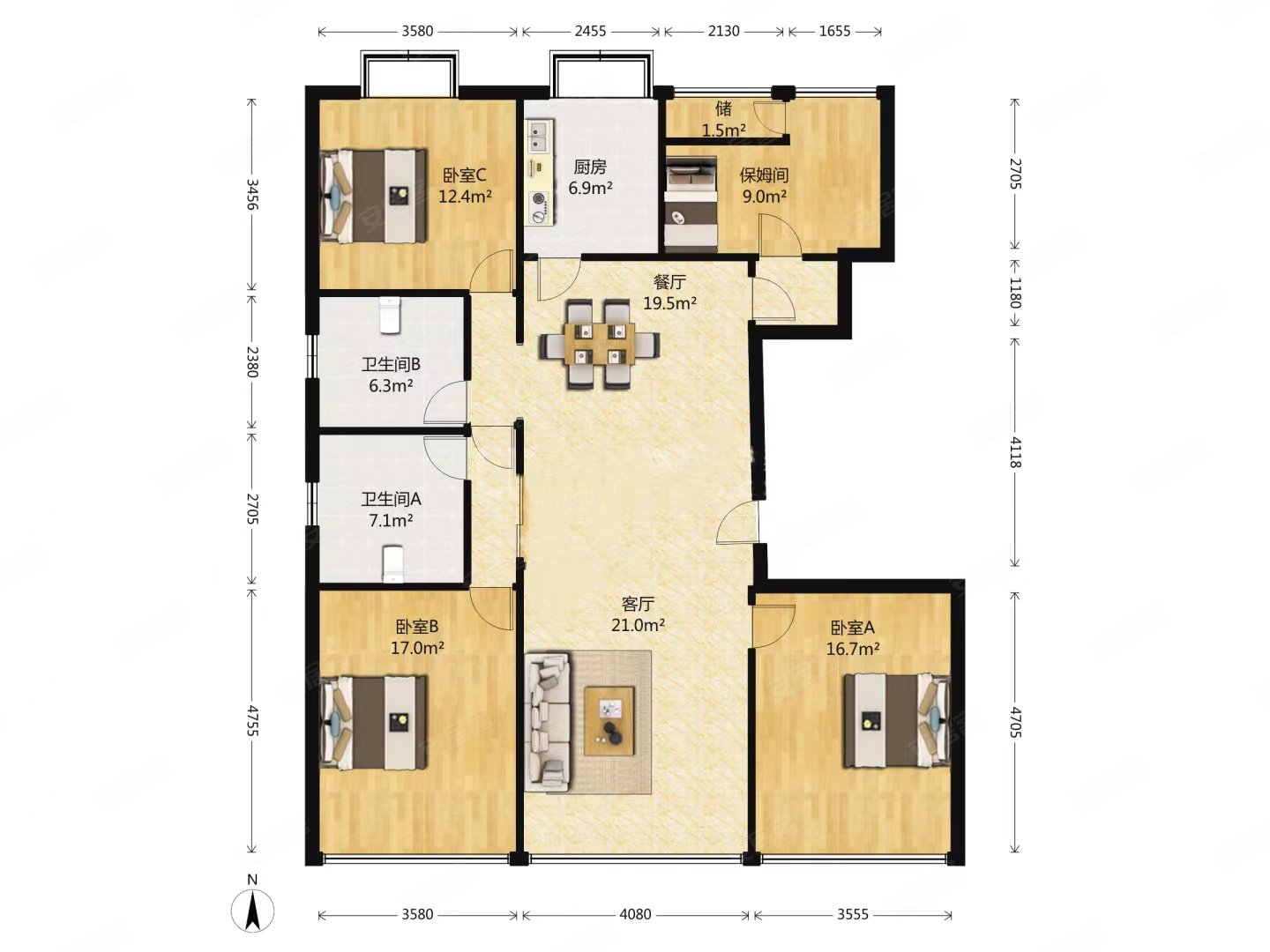 北外滩融创高档小区10到陆家嘴人民广场飞机户型南