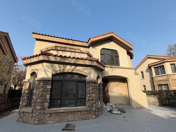 永定河孔雀城一期(贵园别墅)三面大花园,全新首租,孔雀城大湖独栋别墅