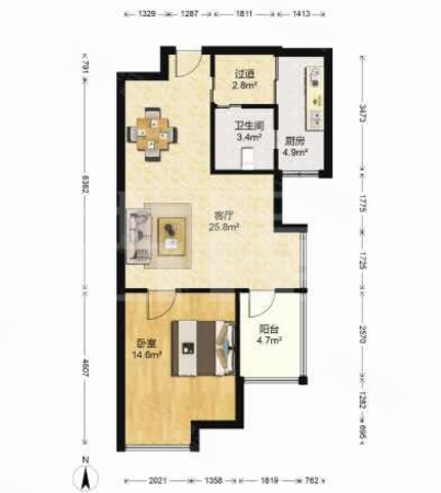 吴宫丽都 近地铁 精装好房 满五   医疗配套成熟 交通便捷