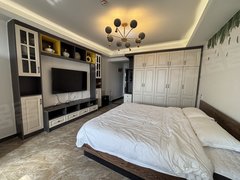 新沂南京路金三角Smart公寓1室1厅1厨1卫精装修家具家电齐全拎包入住出租房源真实图片