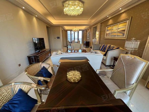 星河湾二号园 4室2厅3卫 电梯房 豪华装修 196平米,城阳租房-青岛58