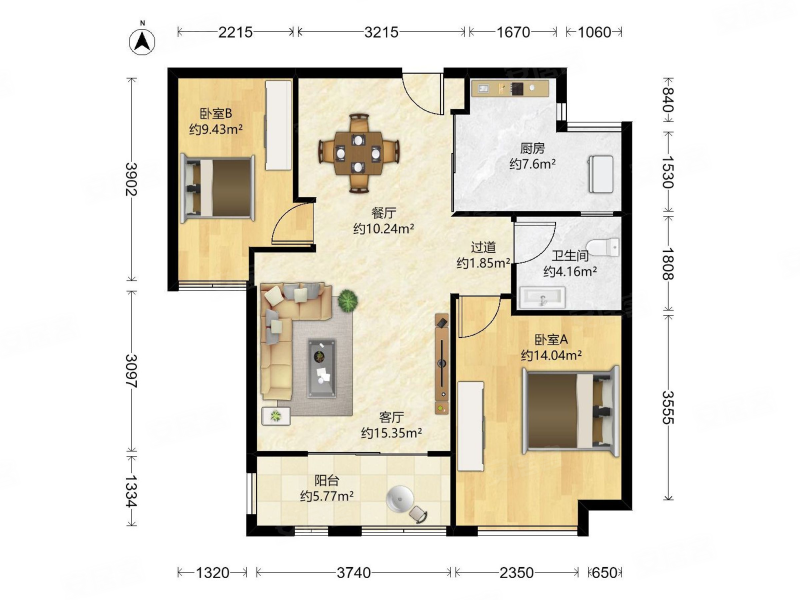 光明领尚 出行方便 产权清晰 商业配套成熟 楼龄新 南北通透