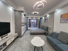 孝感孝南槐荫公园押一付一 吾悦广场 红星美凯龙 城市中央广场誉峰精装一室一厅出租房源真实图片