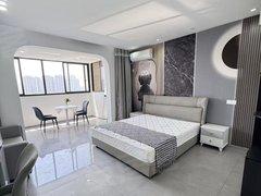 唐山路南万达广场整租 万达广场精装一室 下楼就是万达 拎包入住 随时看房出租房源真实图片