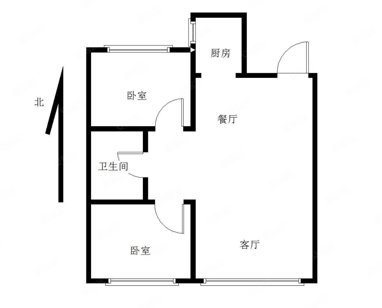 金地铁西檀府布局图片