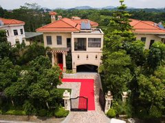 深圳龙华观澜新，豪华880平独栋6房（可商住，泳池，花园500平）高尔夫出租房源真实图片