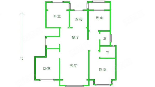 中铁秦皇半岛4室2厅2卫129㎡南北139万