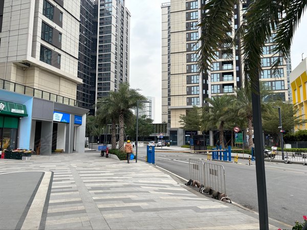 深圳宝安福永会展湾东城广场房子在30楼空气好 会展湾东城精装两房