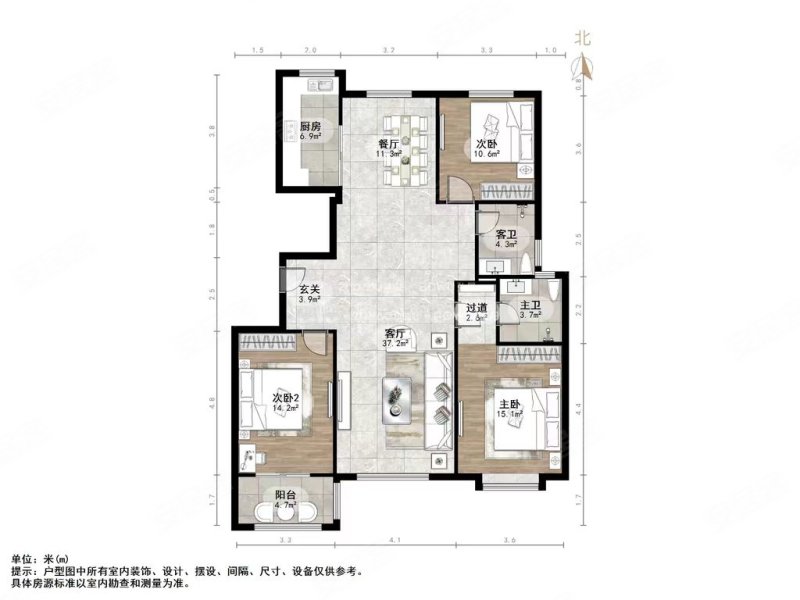 两梯两户 产权清晰 南北通透 装修好 双卫格局 医疗配套成熟,丽景苑