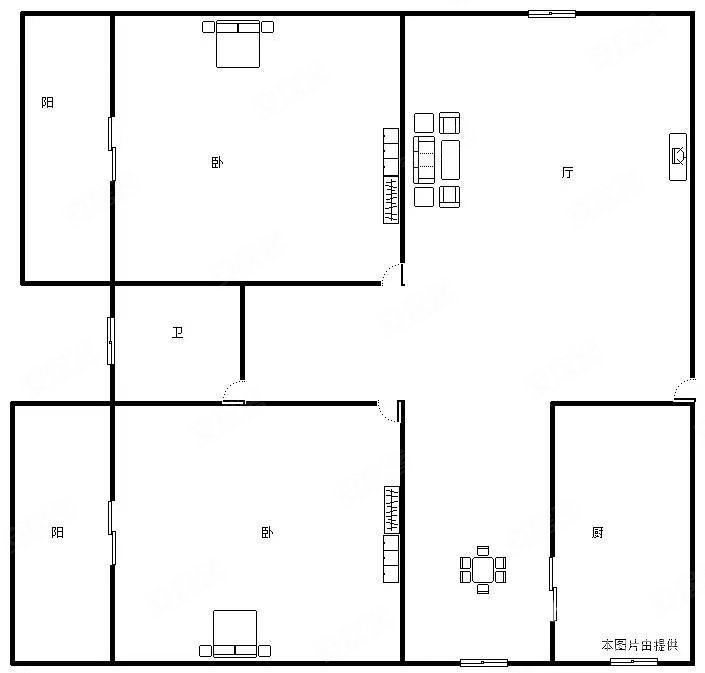 林中漫步4室2厅2卫116㎡南北86.8万