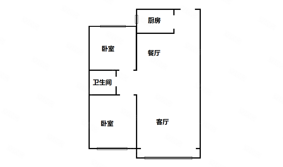 辛集公园首府户型图图片