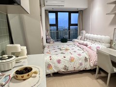 泸州江阳华润万象汇万象汇，希顿公寓一室出租，可短租可月付，出租房源真实图片