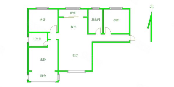 安联风度柏林3室2厅2卫132㎡南北87万