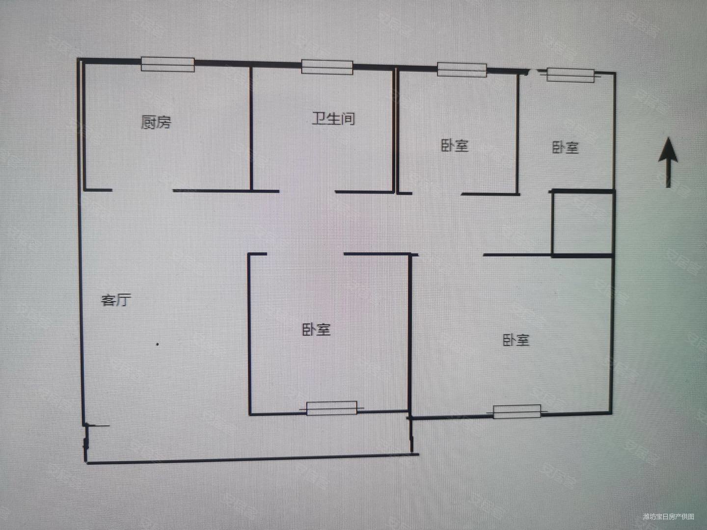 上海花园150平带电梯四室两厅两卫精装修有车位