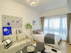 房东直Z！北沿路黄金海岸 精装修公寓 可短租0中介拎包入住!