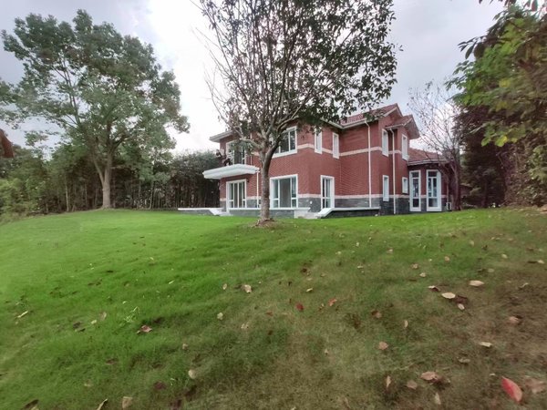 上海松江泗泾佘山银湖别墅佘山银湖别墅 临河独栋别墅出租 花园大 南