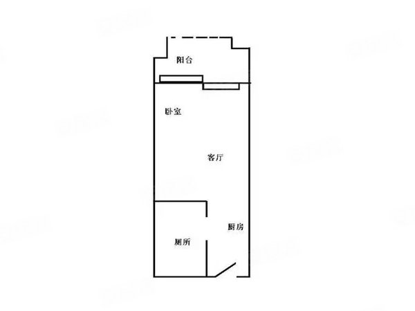 自建房天平架陶庄路精装电梯公寓,六楼阳光一房一厅,带生活阳台出租