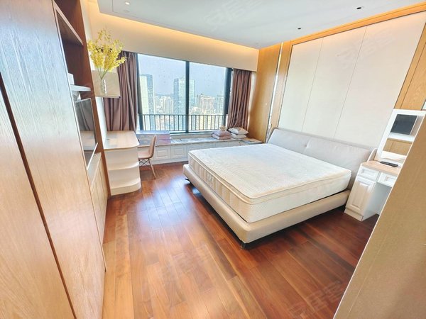 深圳宝安新安中洲中央公寓豪华公寓,全齐出租,家私非常好,原自住的