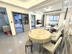 合肥新站职教城豪华婚房出租！中央空调！干湿分离卫生间！近地铁口！定制大衣柜出租房源真实图片