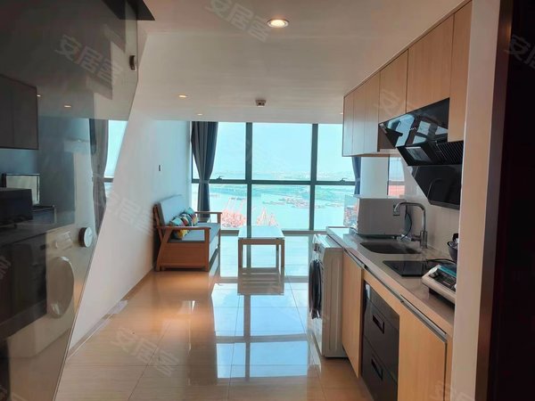 广州黄埔鱼珠广州国际港航中心鱼珠地铁口港航中心商住两用公寓,家私