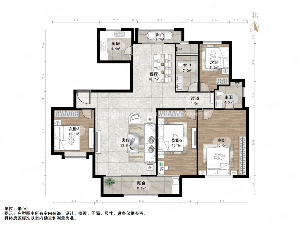 旅游路汉峪海风一套四室房源送车位地下室随时看房