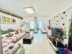 通辽科尔沁万达广场希望小区步梯73平三室一厅 1333每月 嘎嘎板正设施齐全出租房源真实图片