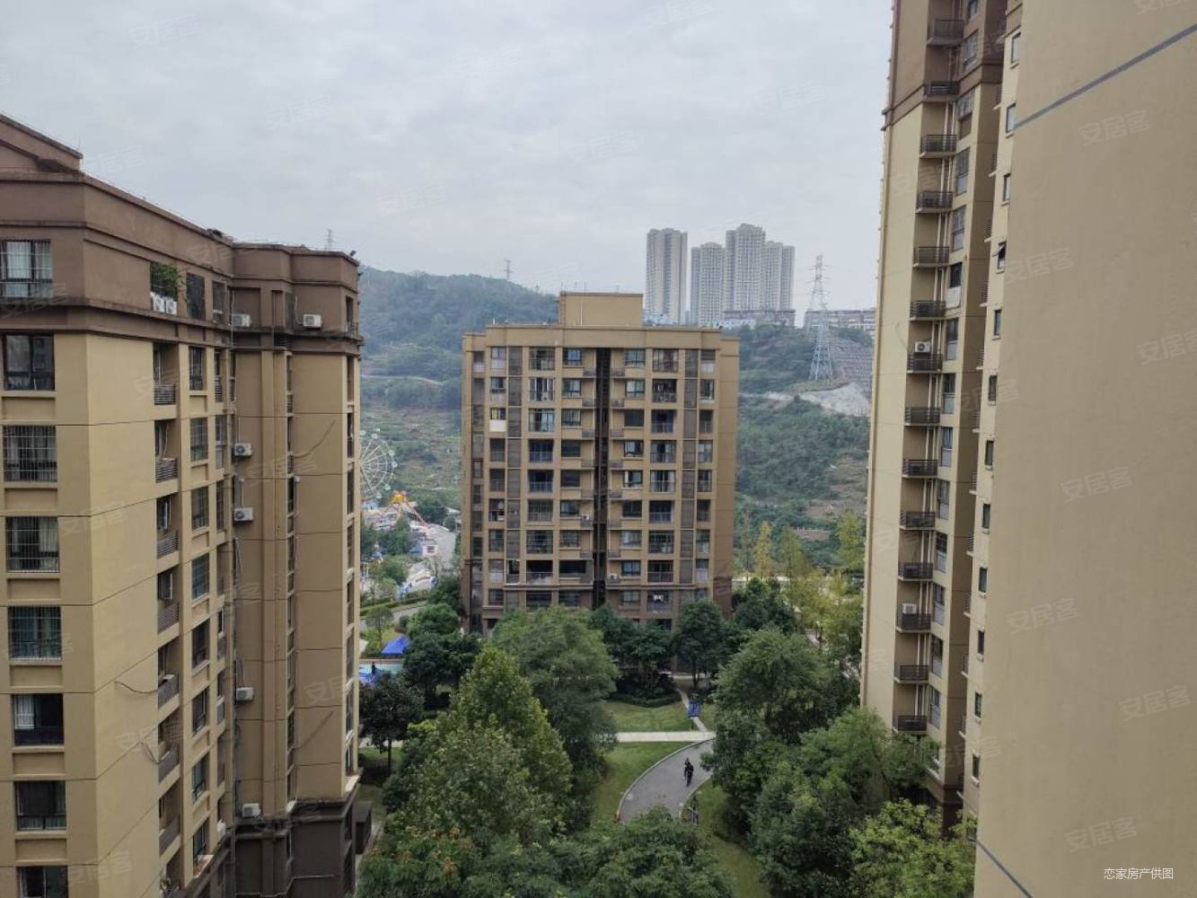 红星紫郡(綦江)3室2厅1卫86㎡南北43.8万