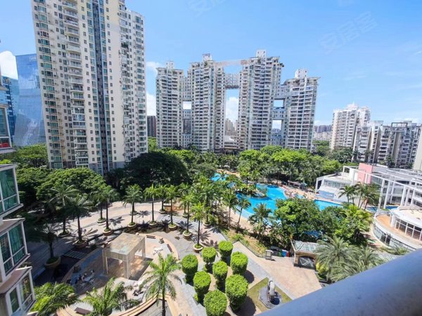 深圳南山后海蔚蓝海岸(二期)蔚蓝海岸二期花园中间大四房,南北通透自