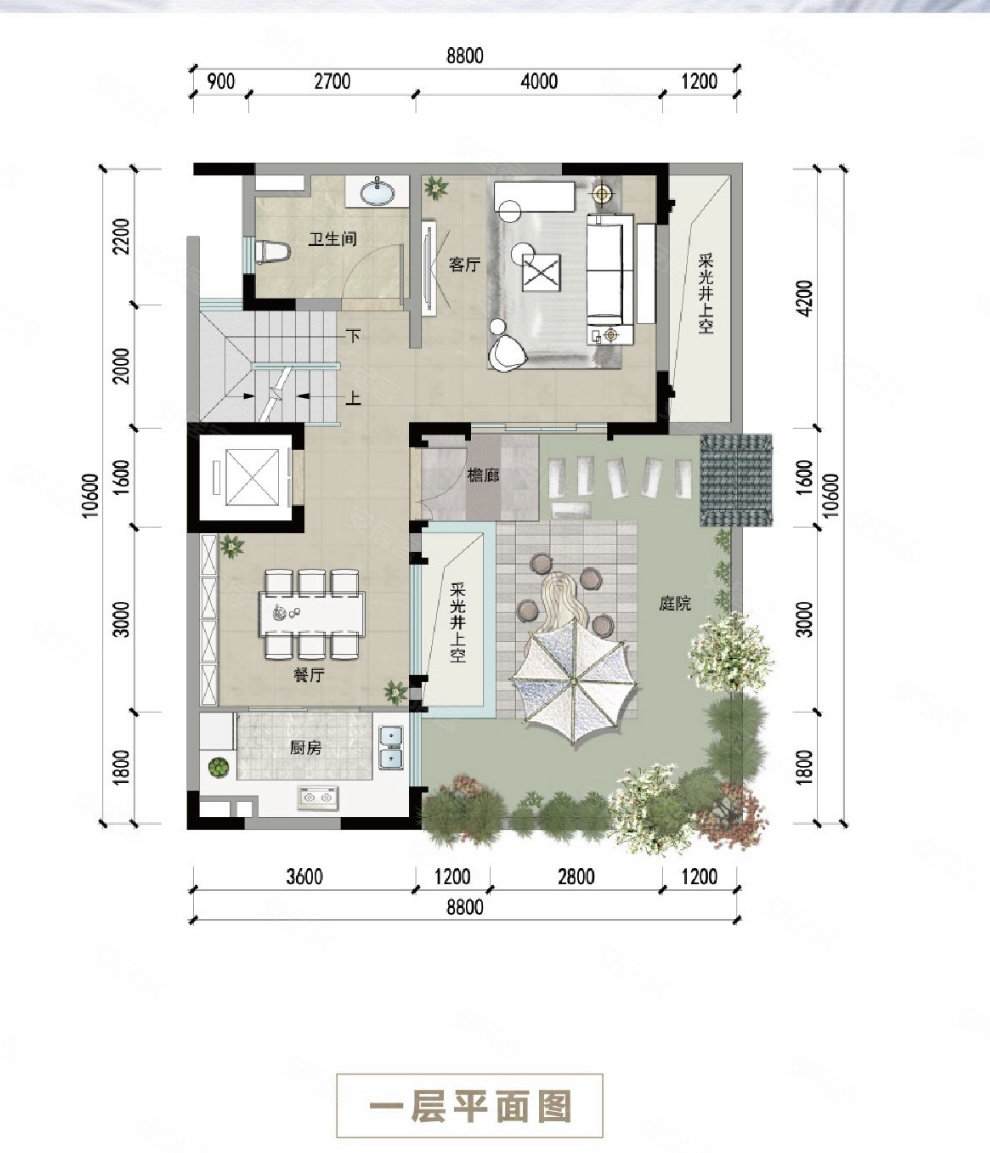 筑友玺珑湾5室3厅4卫280㎡西南519万