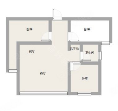 文华园小区(文昌西街)2室2厅1卫110㎡南北96万