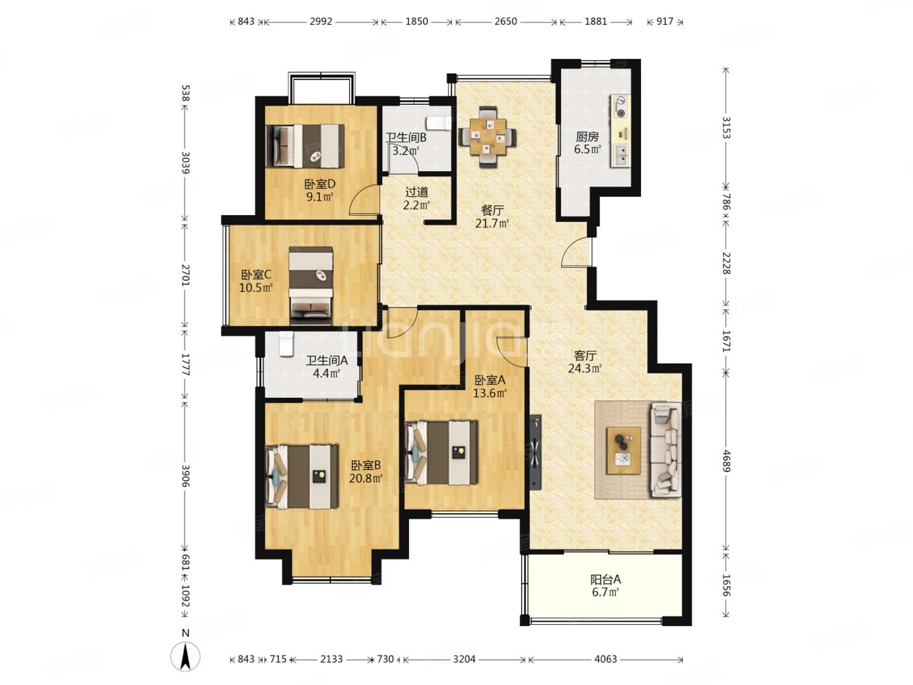 旭辉上河郡北区7176幢