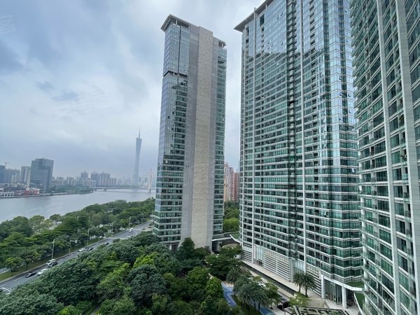 广州天河珠江新城东侨鑫汇悦台大4房3主套,豪华装修,管理严格,档次较