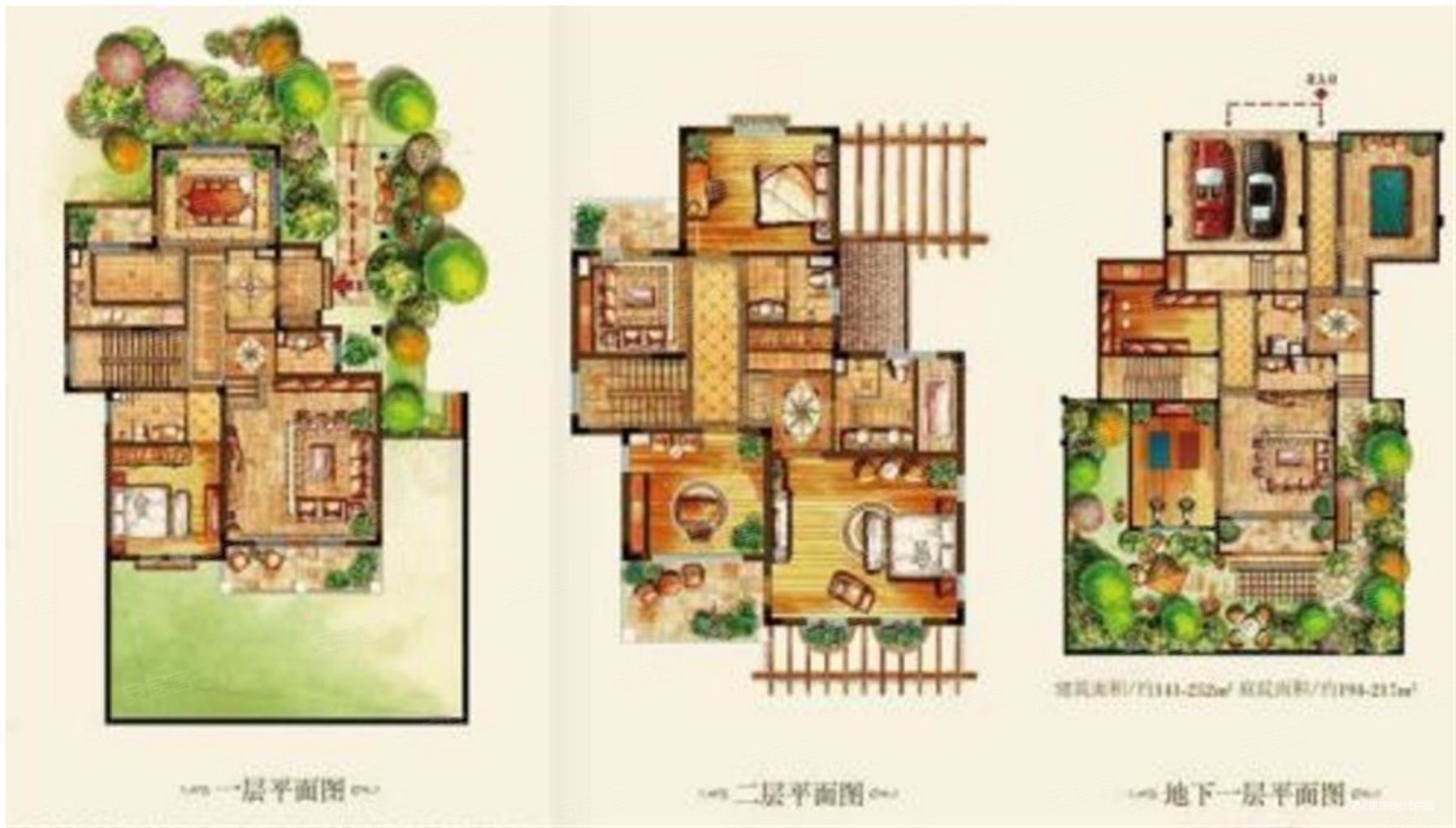 价格可砍带大汽车库叠加别墅扩展面积多太湖纯水岸