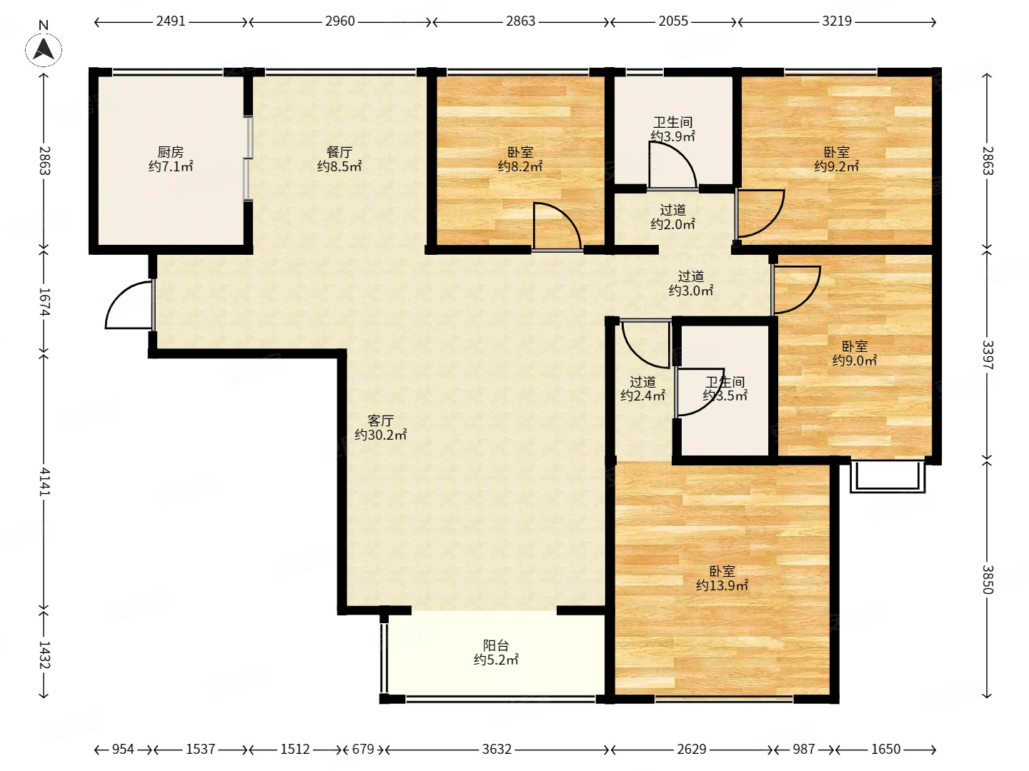 急售130多玩万达商品区赠送空中花园面积10平米