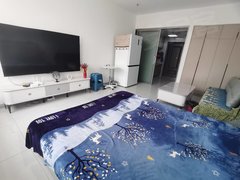 曲靖麒麟明珠广场万宇泛亚1室1厅1卫 西河公园 避暑 空调WiFi 拎包入住出租房源真实图片