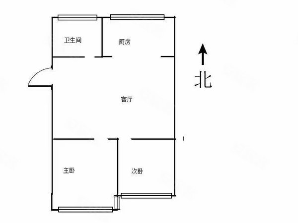 柴峰小区!东河北!家电齐全!两室向阳!出租房源真实图片