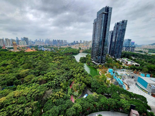 深圳南山华侨城新天鹅堡(三期)华侨城,天鹅湖花园三期,全湖景,3房改