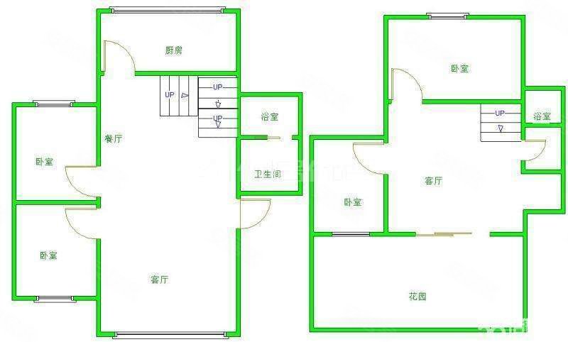 开磷宅吉花园4室2厅2卫132㎡南北98万