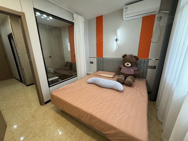 金华东阳东阳江北陶村一号楼银泰城洞口陶村骆村配套齐全性价比高奶油风拎包入住出租房源真实图片