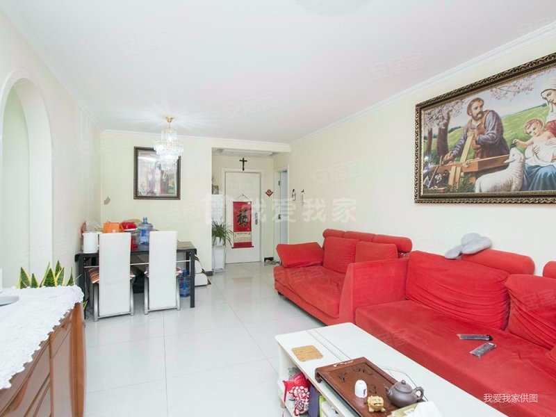 常营富力阳光美园正规三居满五一套带飘窗