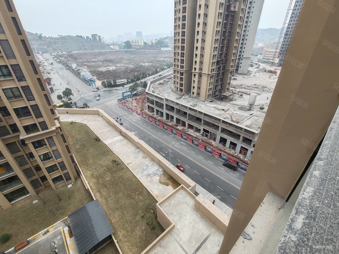 康德城大四房双卫方形厨房清水房毛坯房