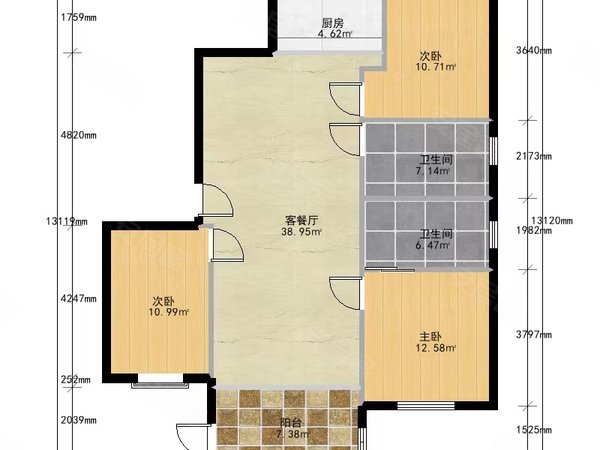 宁波北仑横河路国贸梧桐原国贸梧桐原 霞浦地铁站对面  电梯房 精装修
