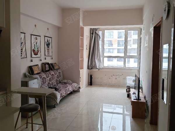 包头昆都仑八一公园钢院学府(商住楼)钢苑龙御花苑公寓，精装，一室一厅，拎包入住出租房源真实图片