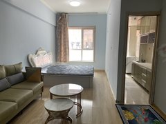 银川兴庆新一中可短租 宝丰银座精装一室 采光好可月付 拎包入住随时看房出租房源真实图片