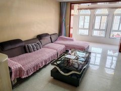 中卫沙坡头旅游购物广场福润苑中间楼层，有暖气可做饭，采光好，家具家电齐全，拎包入住出租房源真实图片