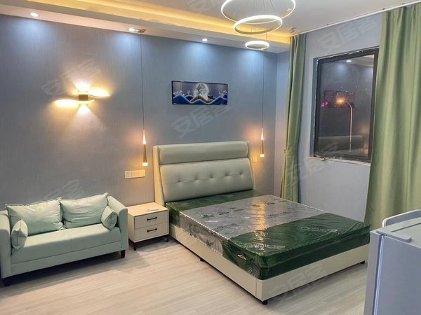 无为晶宫江南府(无中介)芜湖站万达 地铁口(可短租可月付)家电全出租