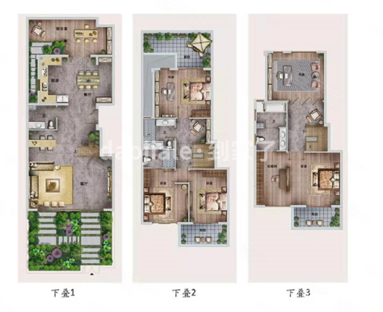 世茂国风长安5室2厅5卫168.75㎡南北778万