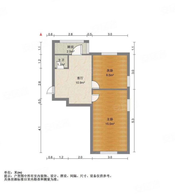 贵阳里2室1厅1卫69.5㎡南85万