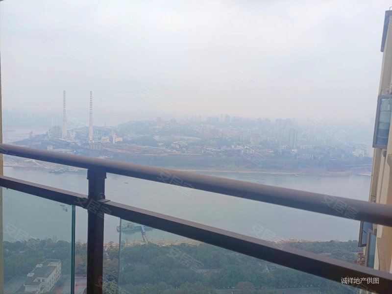 看江大平层一线江景看渝中九龙半岛美景