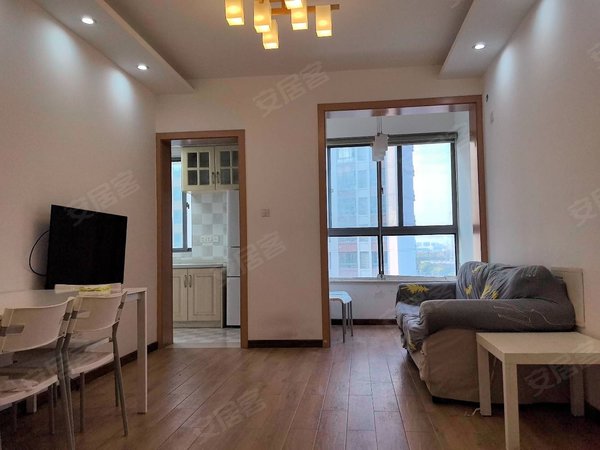 【多图】华亭茗苑,九亭租房,科创云廊旁边,精装两房,清爽简单舒适家具